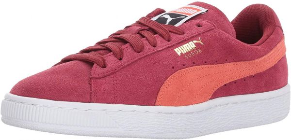 puma sneakers maroon